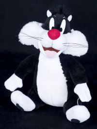 Looney Tunes Sylvester the Cat Talking Interactive Play by Play Plush